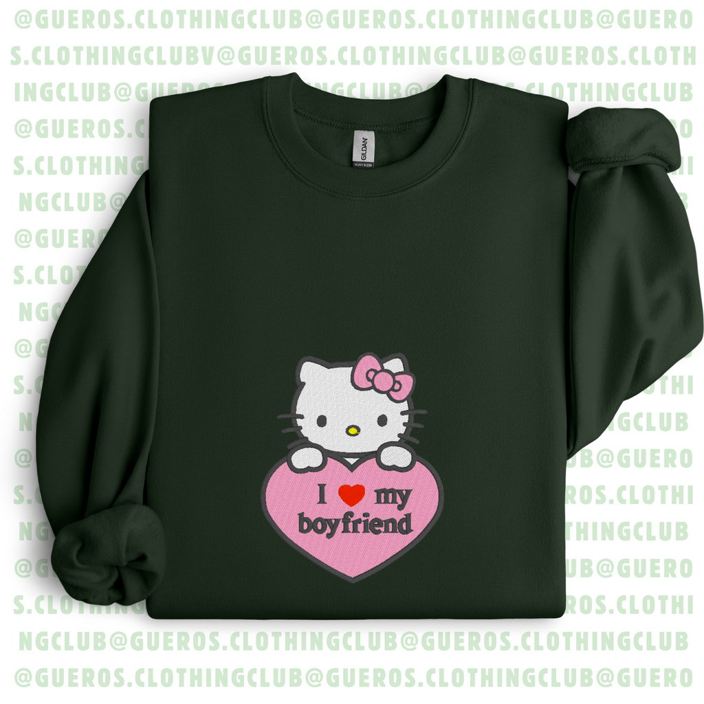I LOVE MY BF "HELLO KITTY"