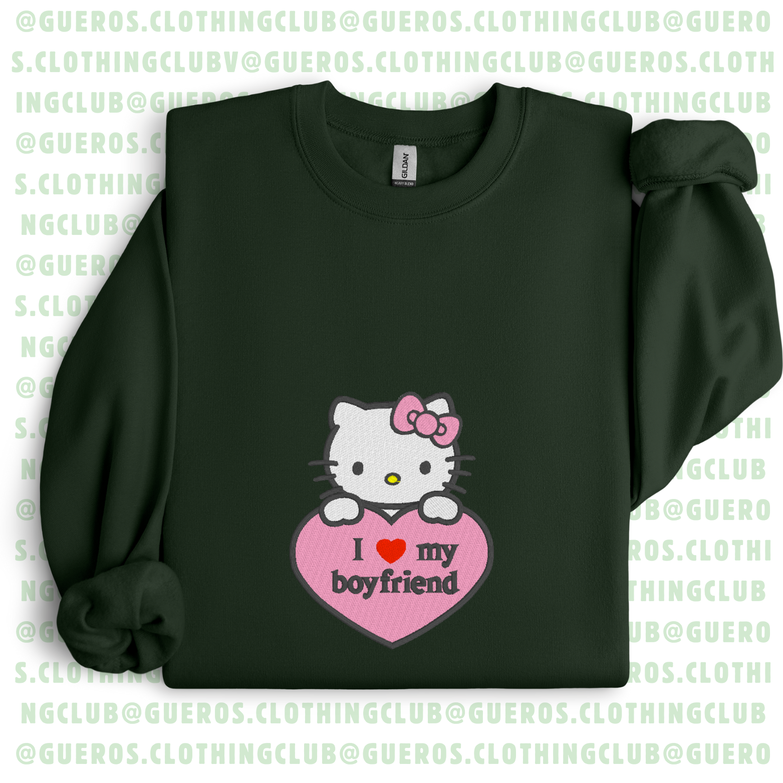 I LOVE MY BF "HELLO KITTY"